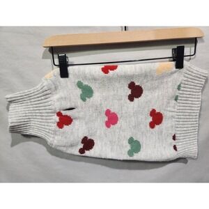 Chewy Mickey Mouse Ears Confetti Dog Sweater Sz Medium Discontinued
